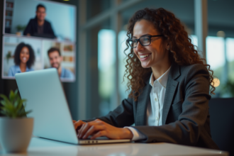 Étudiants en bachelor RH apprenant la gestion du capital humain