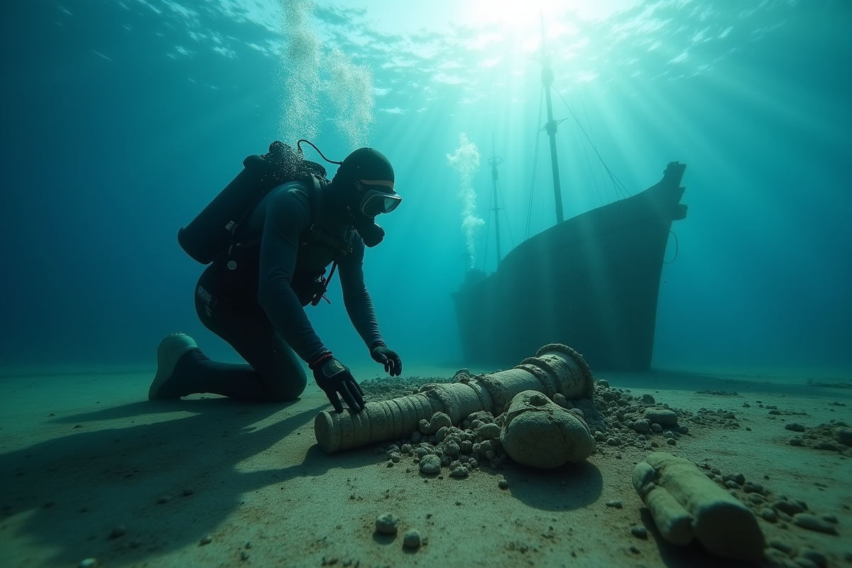 scaphandrier sous-marin
