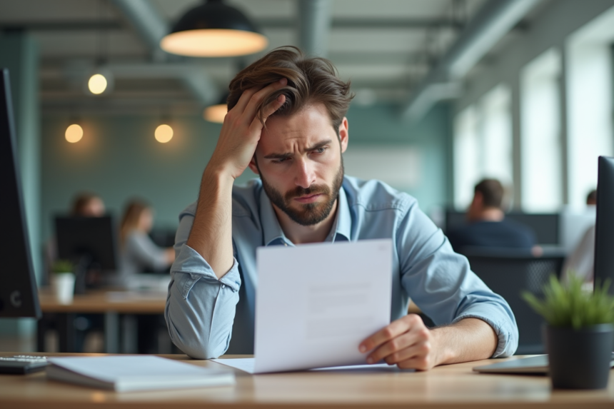 Marie déçue après le refus de sa formation en marketing digital