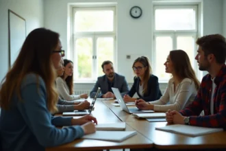 élèves engagés dans un environnement d'excellence académique
