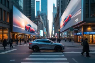 Publicité automobile influençant les perceptions de statut et de réussite