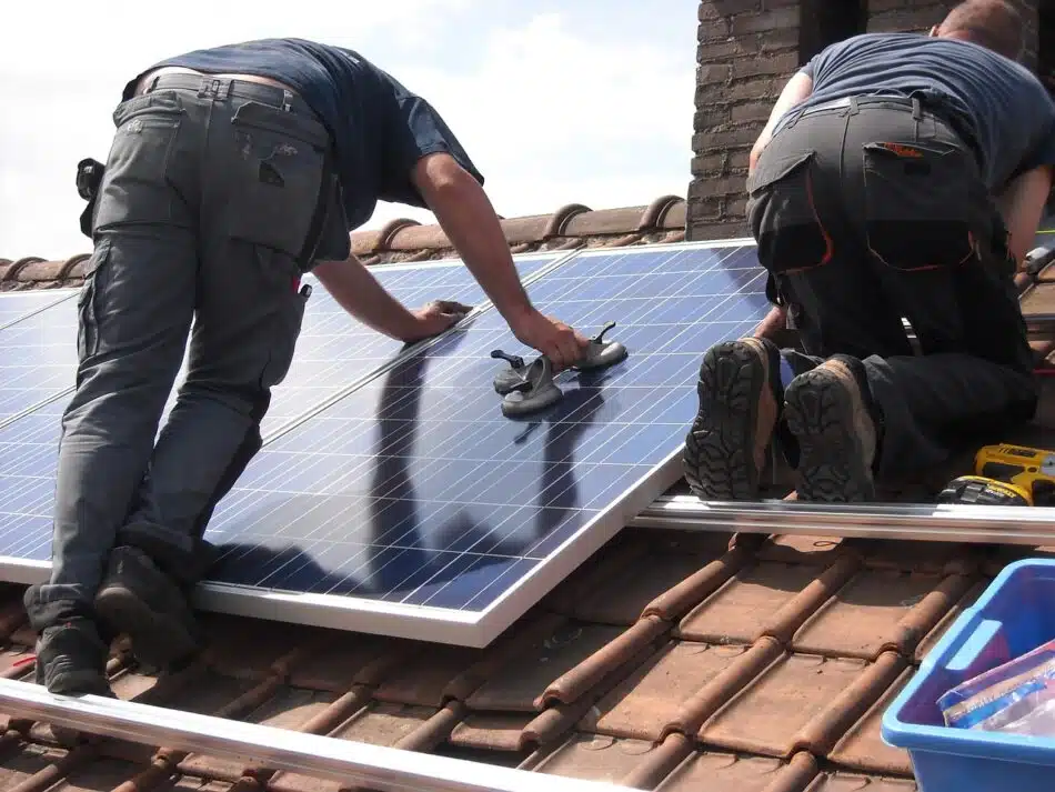 installation de panneaux solaires